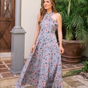 Gal meets glam maxi dress